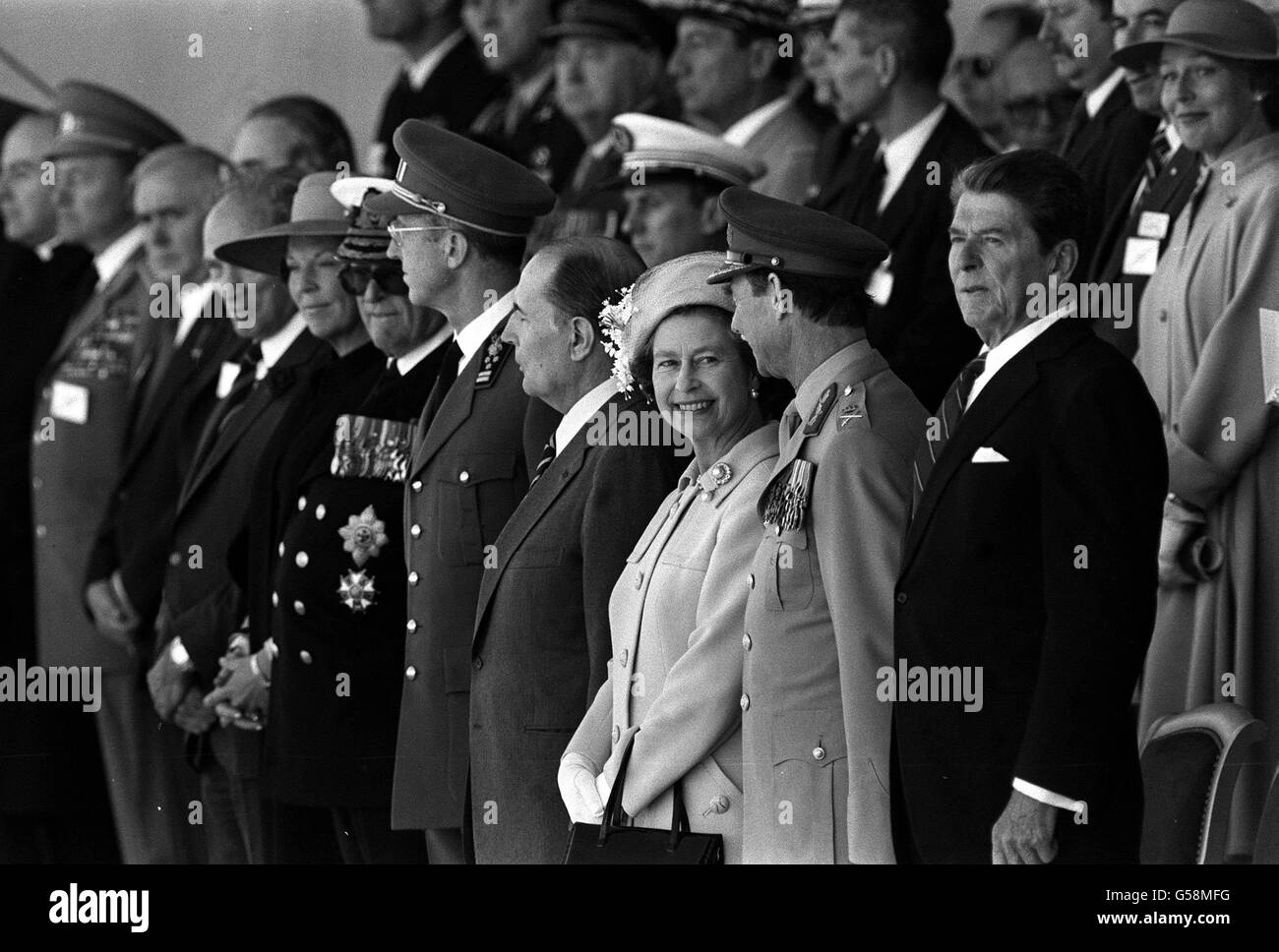 War - D-Day 40th Anniversary - Utah Beach, Normandy Stock Photo