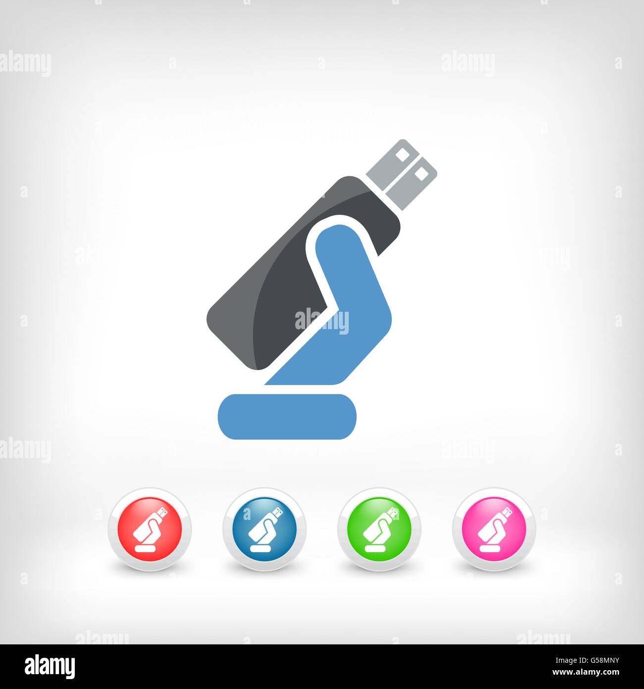 Usb memory icon Stock Vector Image & Art - Alamy