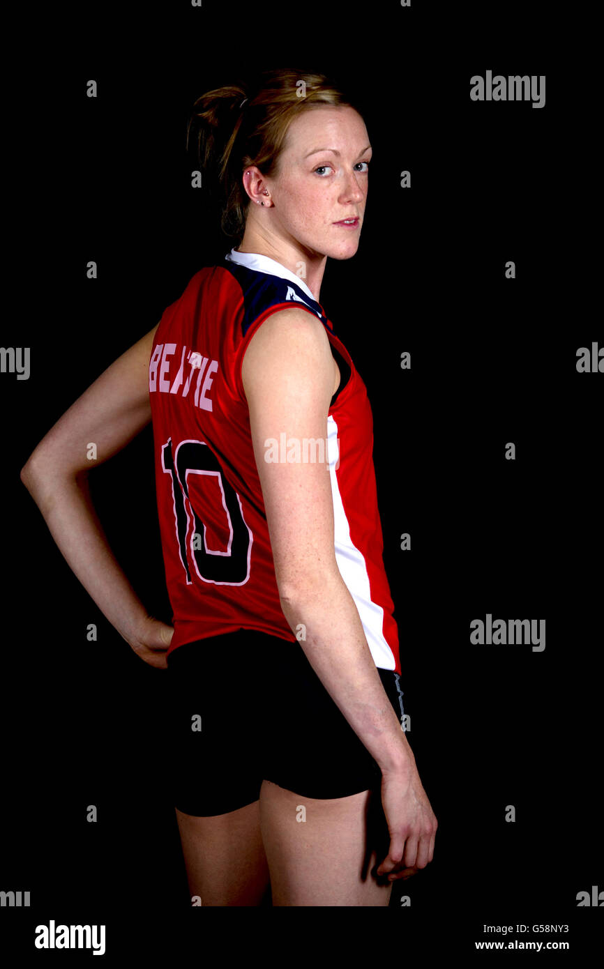 Team GB's Lynne Beattie during a photocall at the English Institute of