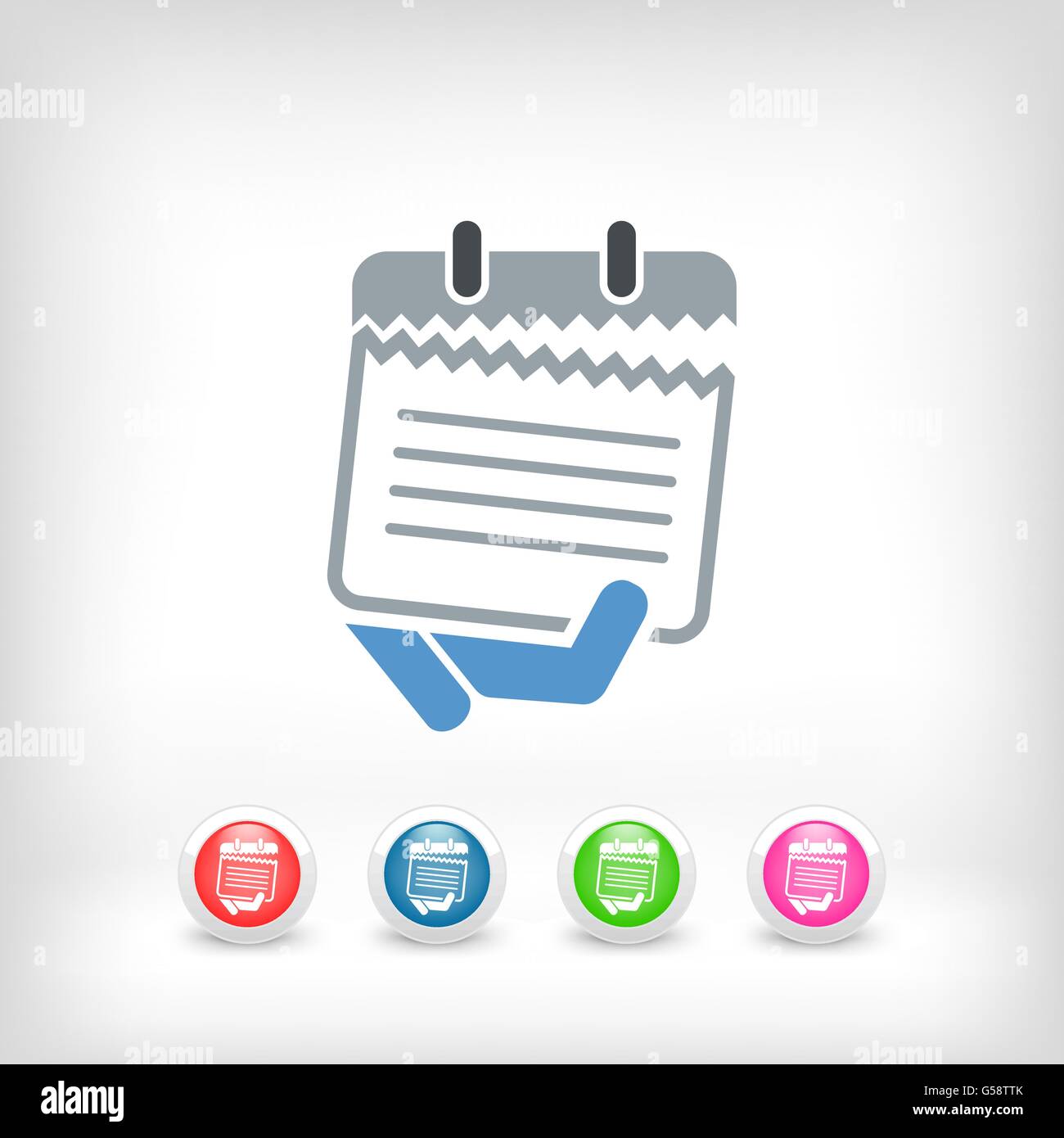 Clipboard notes Stock Vector Images - Alamy