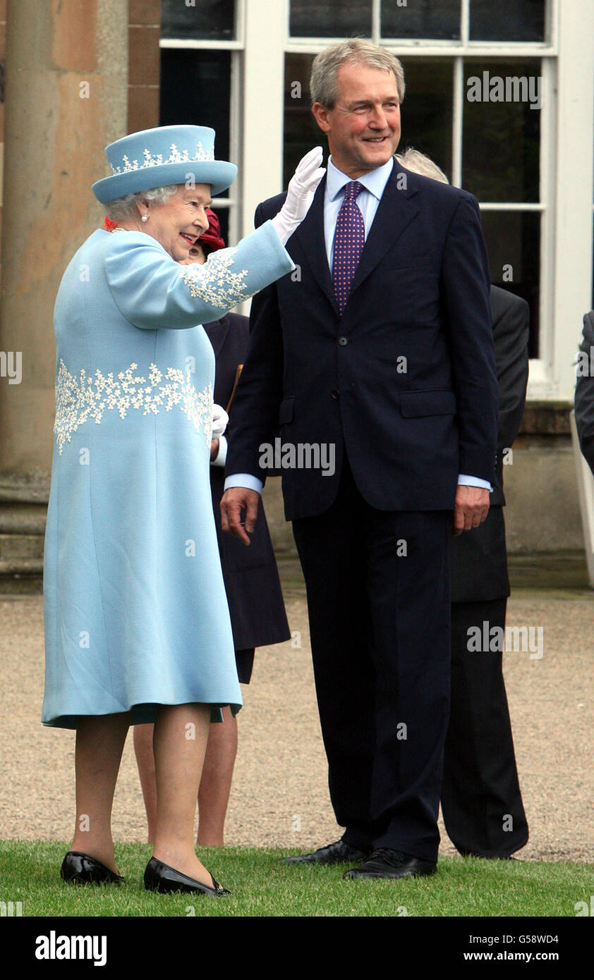 Royal visit to Northern Ireland - Day 1 Stock Photo