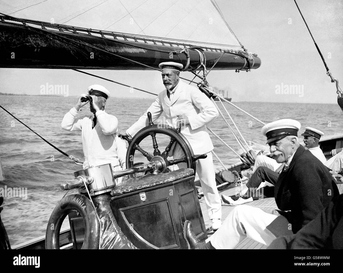 British Royal Family King V 1924 Stock Photo Alamy