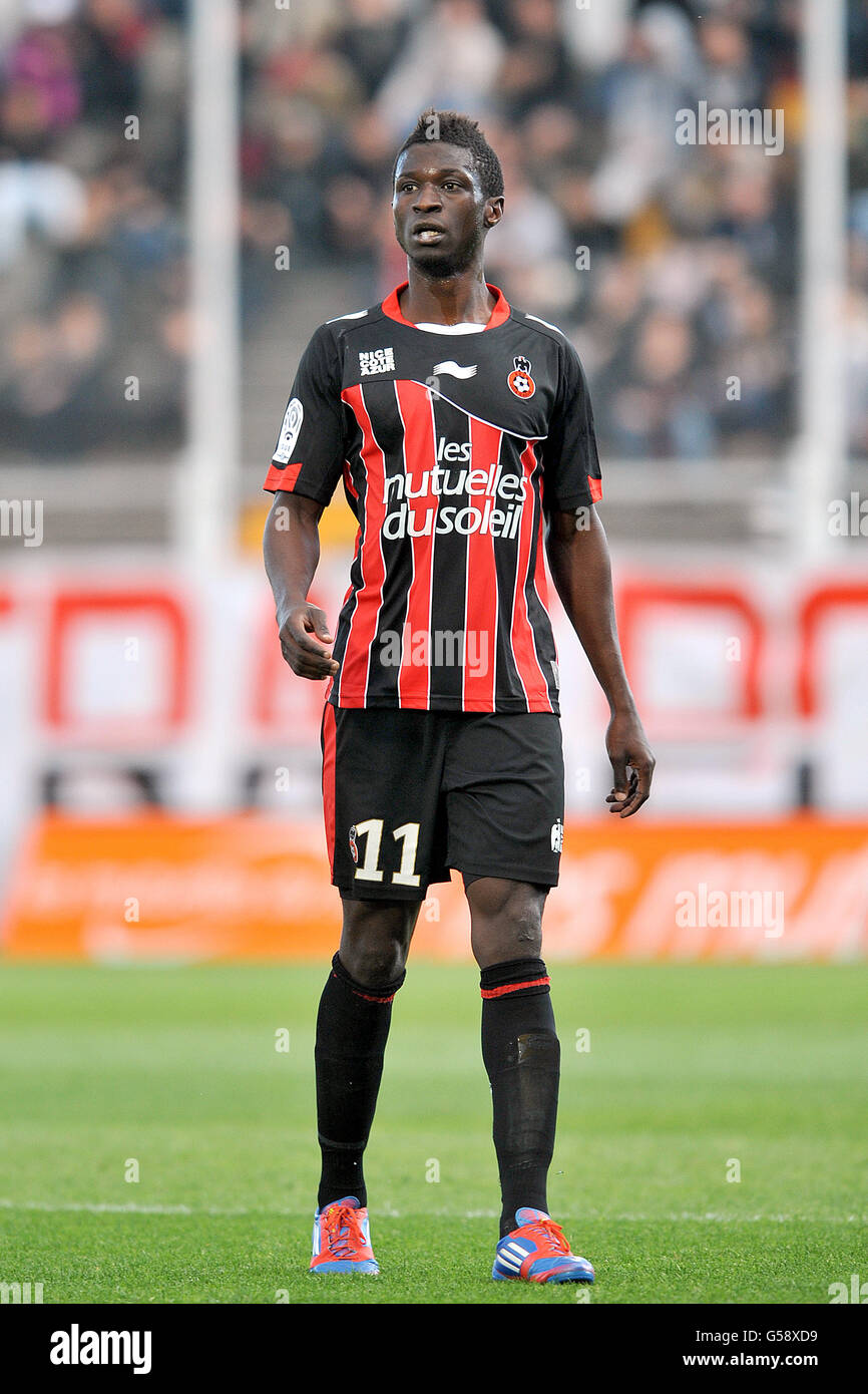 Soccer Ligue 1 Nice V Aj Auxerre Stade Du Ray Hi-res Stock Photography ...