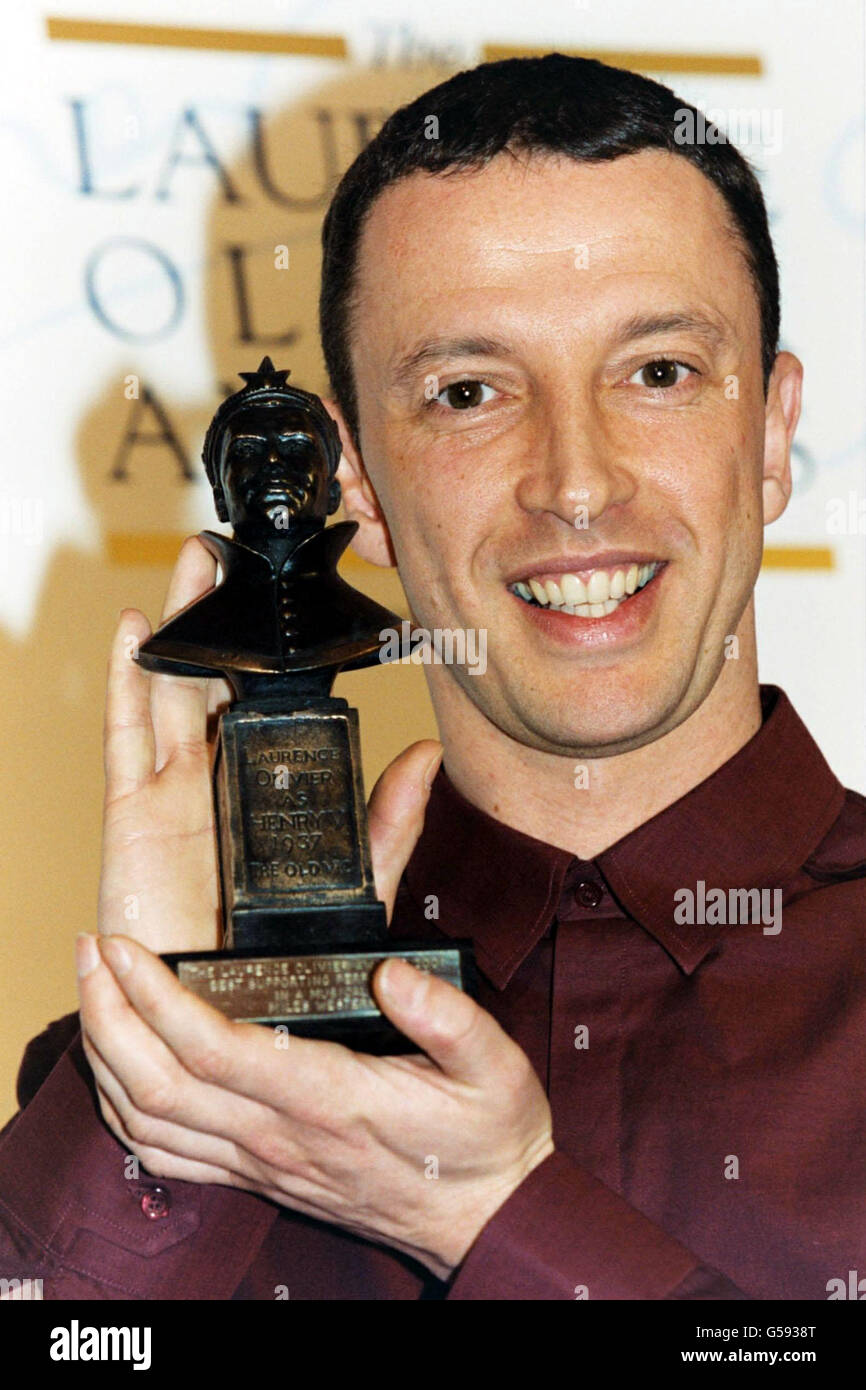 Actor Toby Stephens at the Laurence Olivier Awards 2001 ceremony