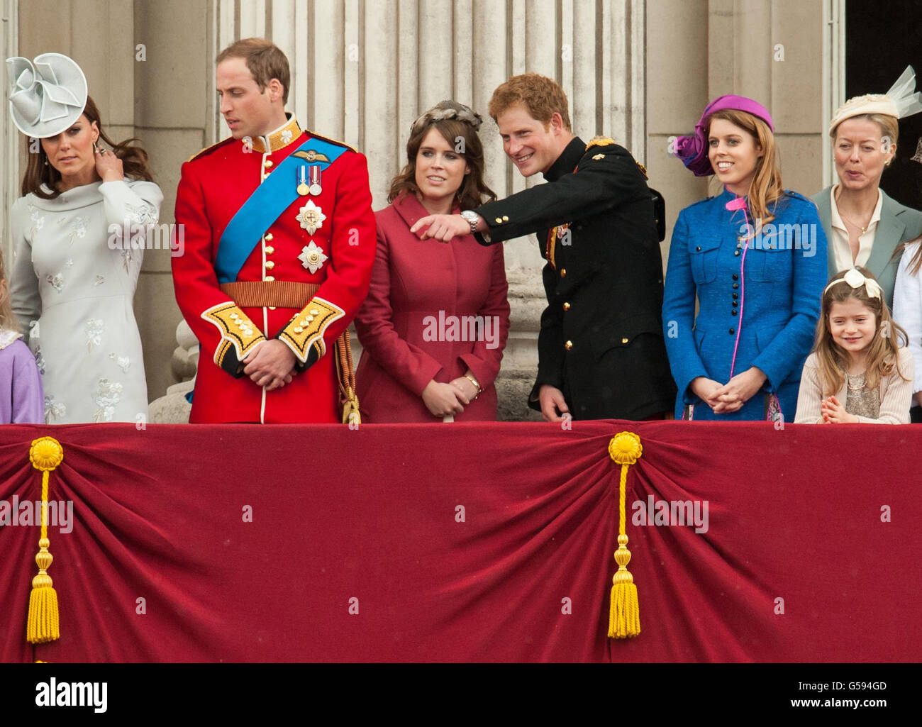 (Left right) the Duchess of Cambridge, the Duke of Cambridge
