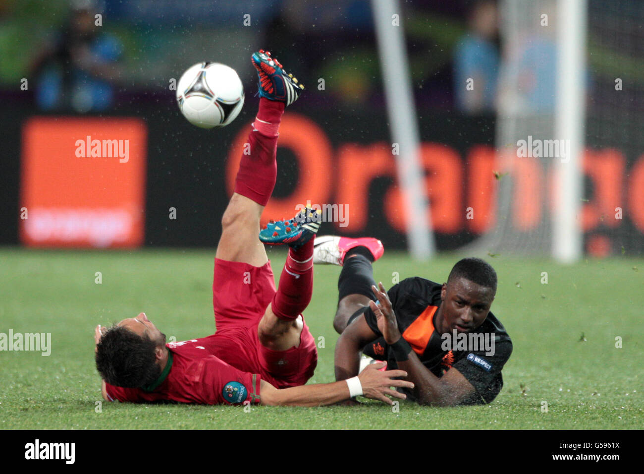 Soccer - UEFA Euro 2012 - Group B - Portugal v Netherlands - Metalist Stadium Stock Photo