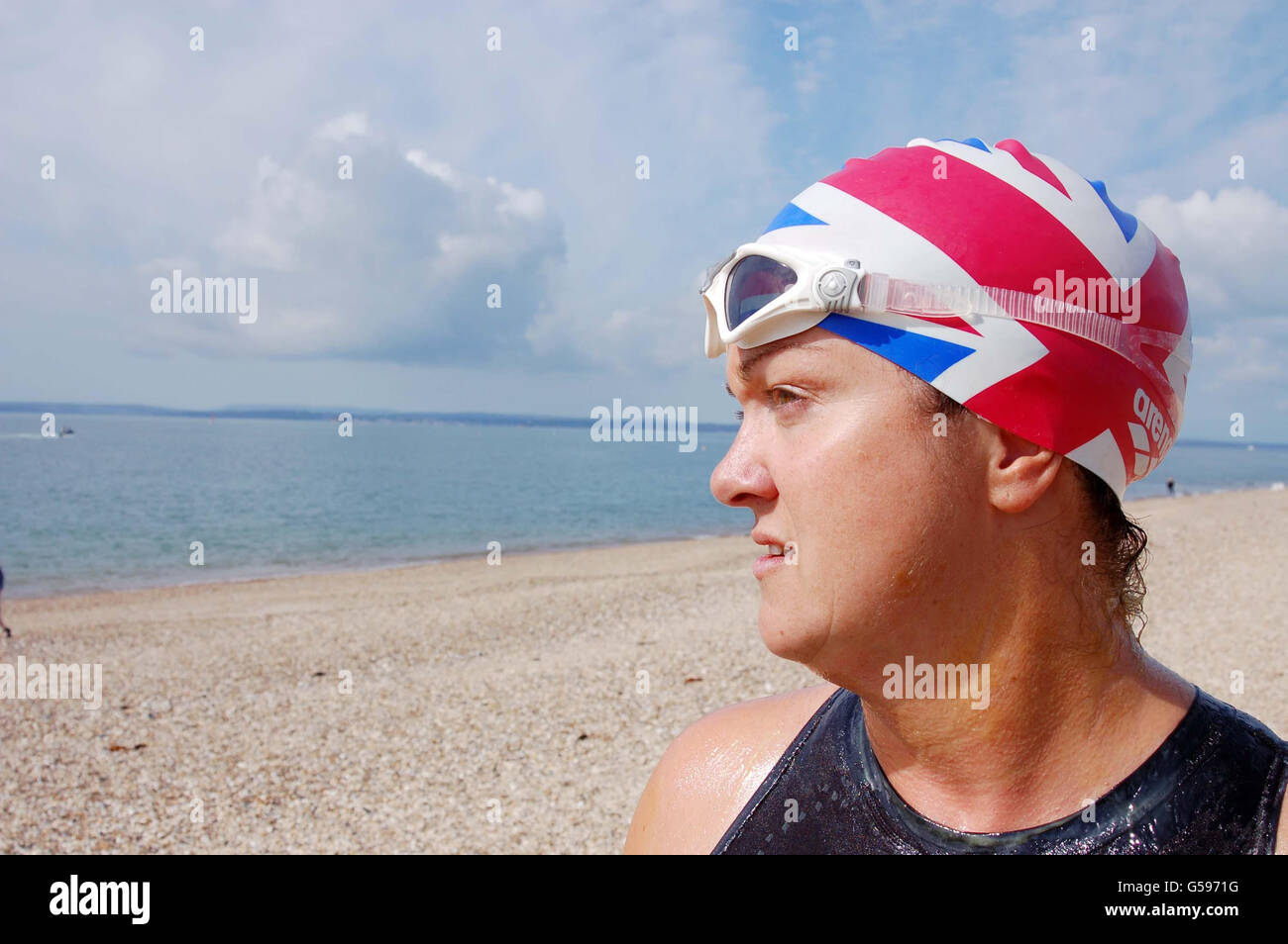 Endurance swimmer latest adventure Stock Photo - Alamy