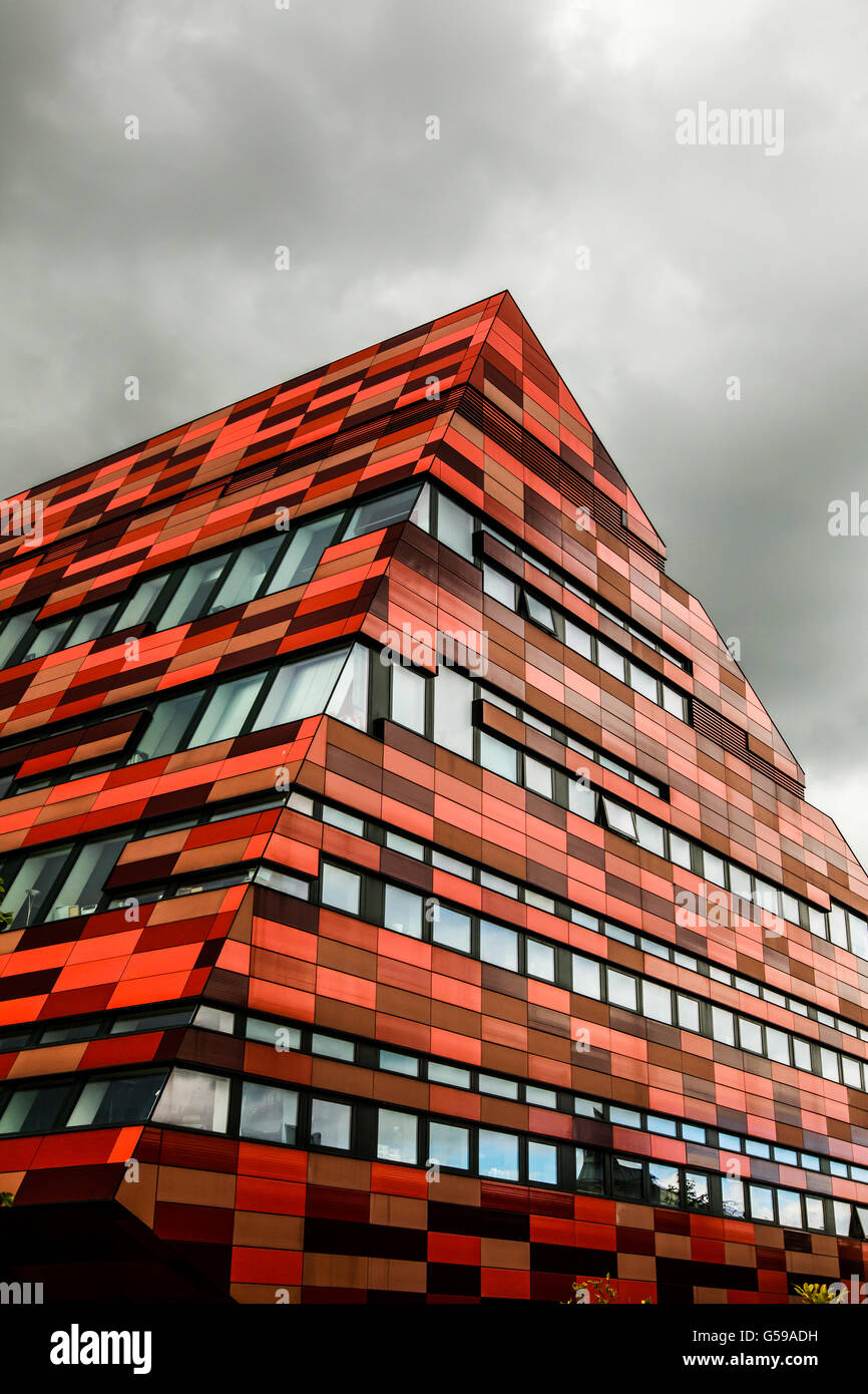 A general view of International House on the Jubilee Campus at Nottingham University Stock Photo