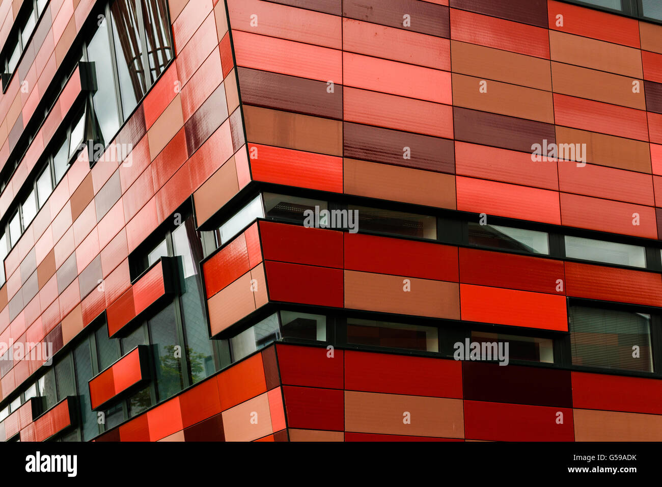 A general view of International House on the Jubilee Campus at Nottingham University Stock Photo