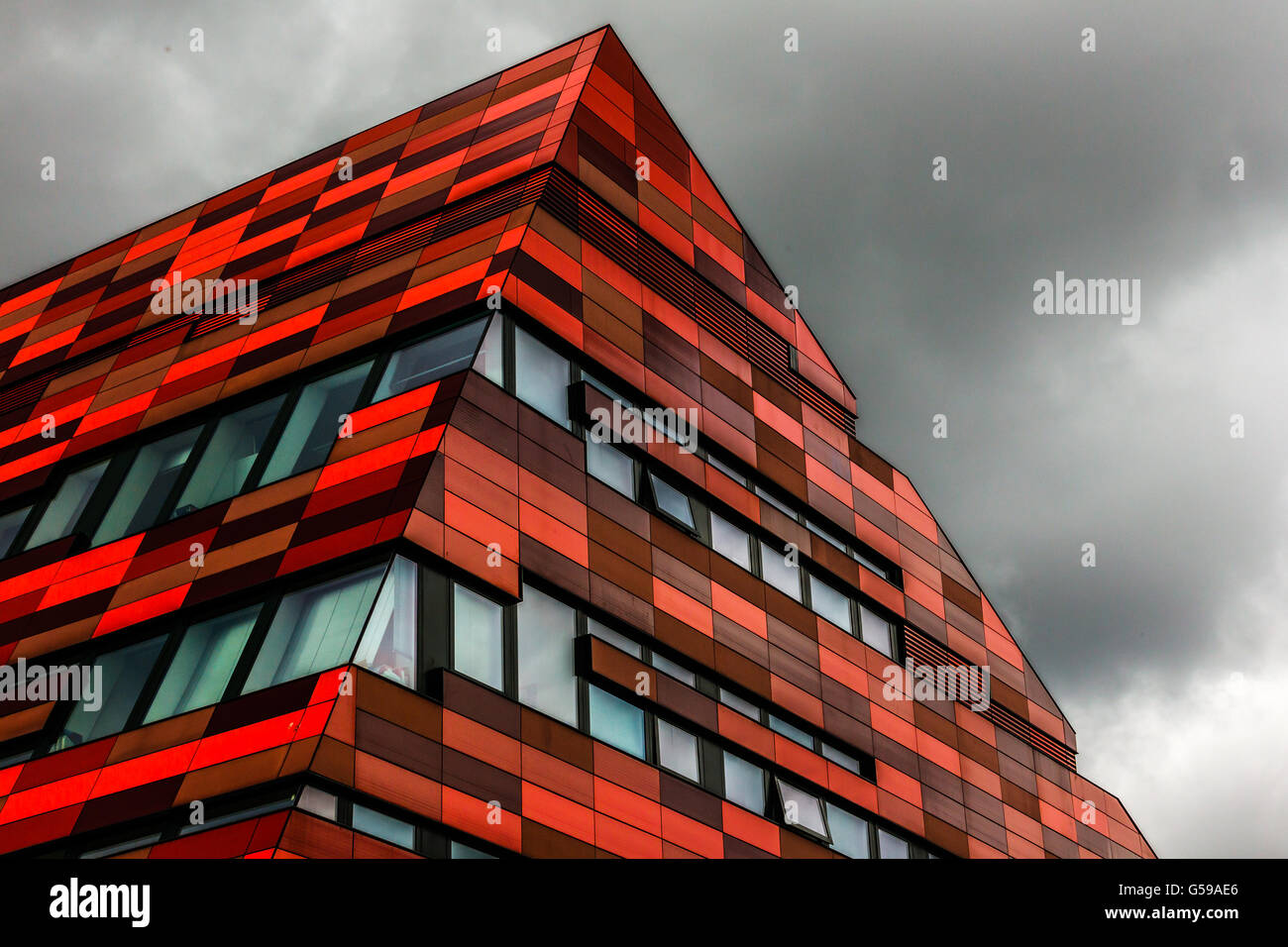 A general view of International House on the Jubilee Campus at Nottingham University Stock Photo