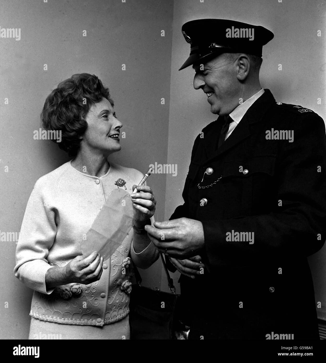 NEW BREATHALYSER LAW / 1967 Stock Photo Alamy