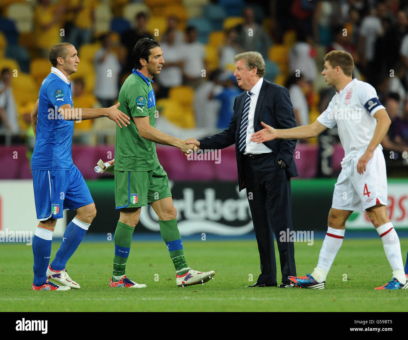 Soccer UEFA Euro 2012 Quarter Final England v Italy Olympic
