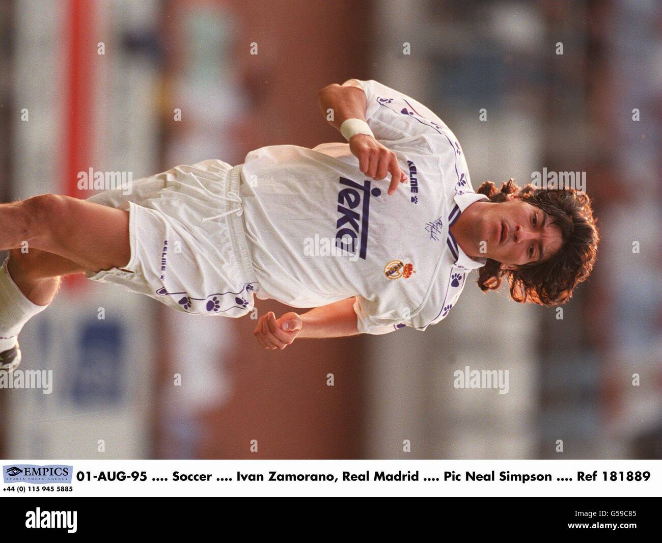 Ivan zamorano real madrid hi-res stock photography and images - Alamy