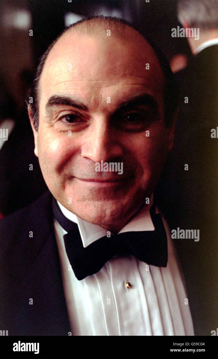 Actor David Suchet at the Variety Club Children's Charity Initiative in central London. The initiative aims to raise money for sick, disabled and disadvantaged children. Stock Photo