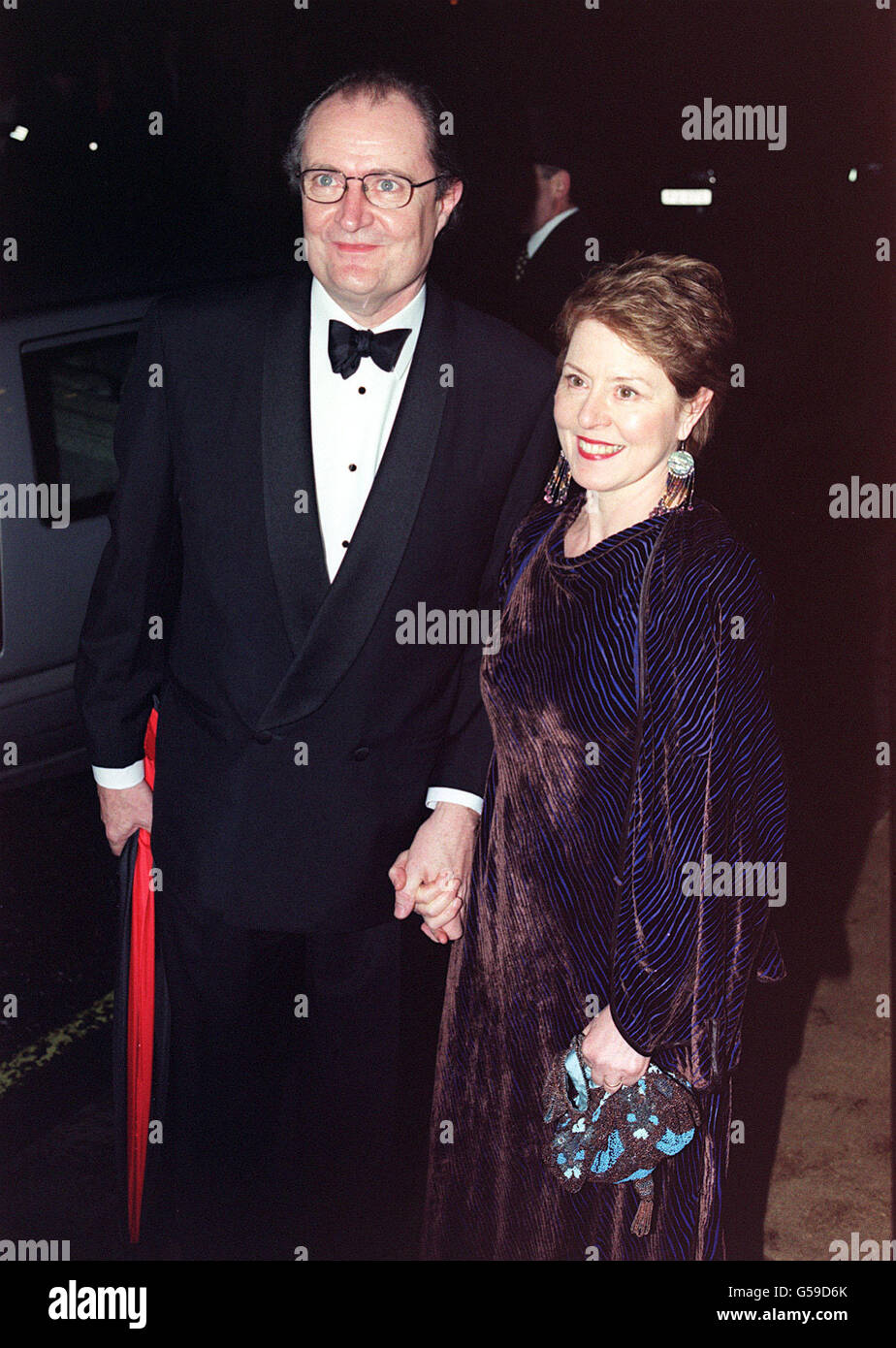 Actor Jim Broadbent arriving at the Evening Standard Film Awards at the