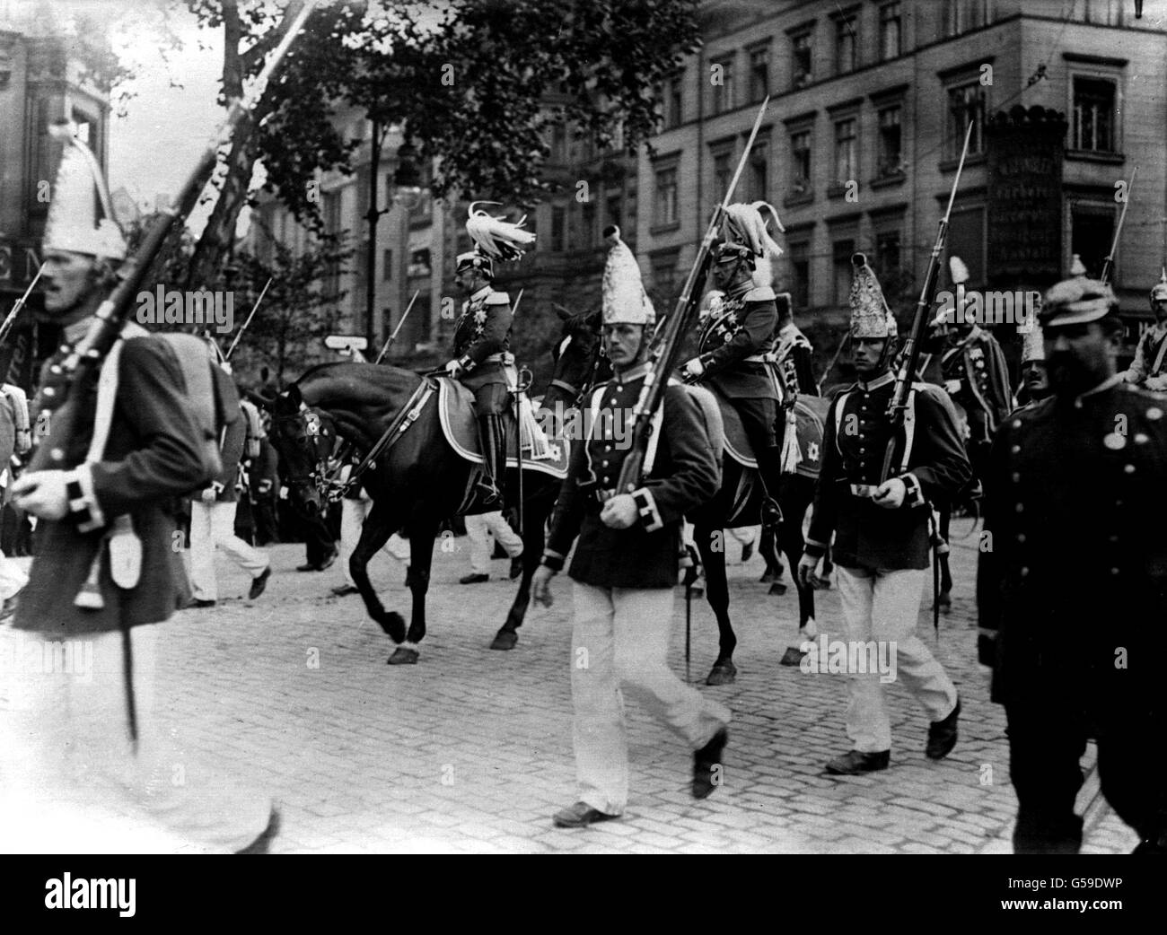 Prussian army frederick the great Black and White Stock Photos & Images