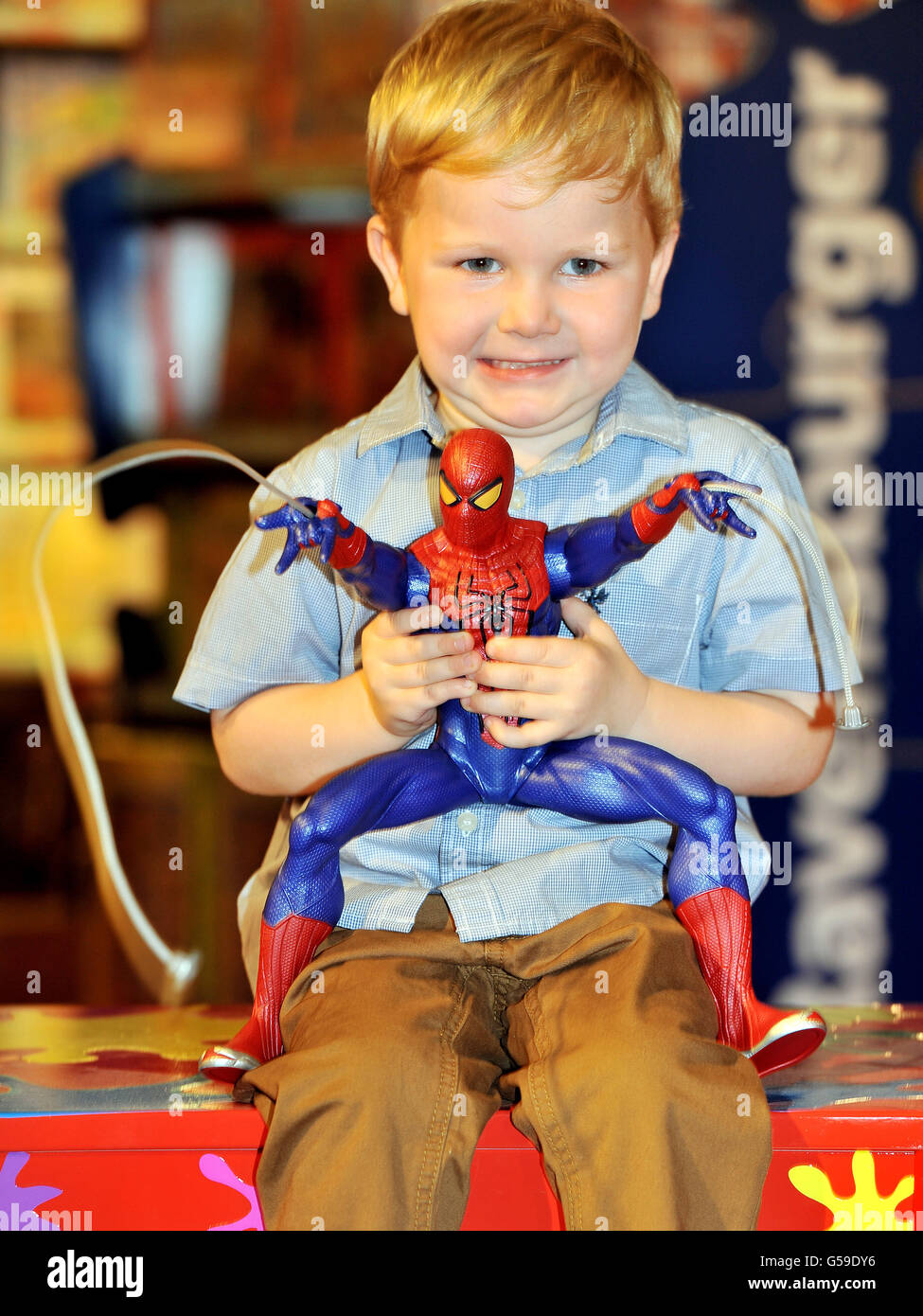 Hamleys top Christmas toys list Stock Photo Alamy