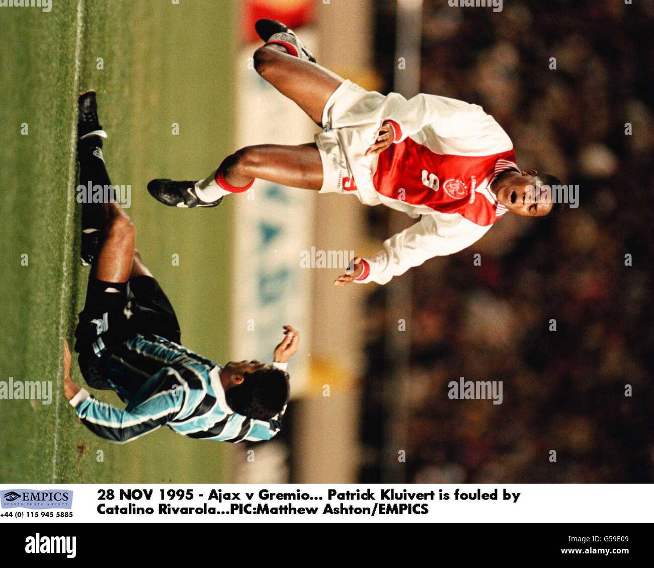 Soccer Toyota Cup Tokyo Ajax v Gremio National Stadium Stock Photo Alamy