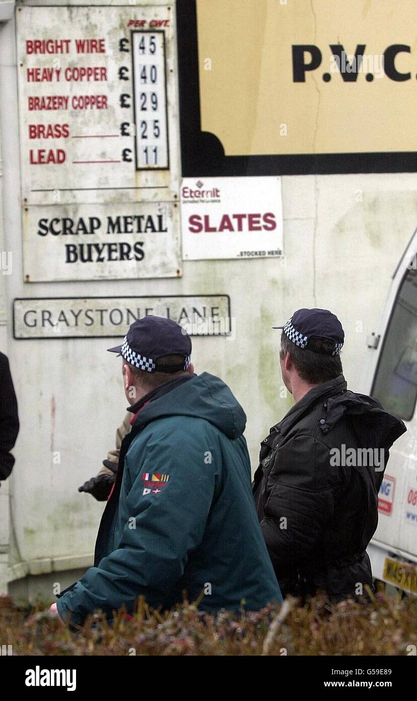 Brink's Officers Stock Photo