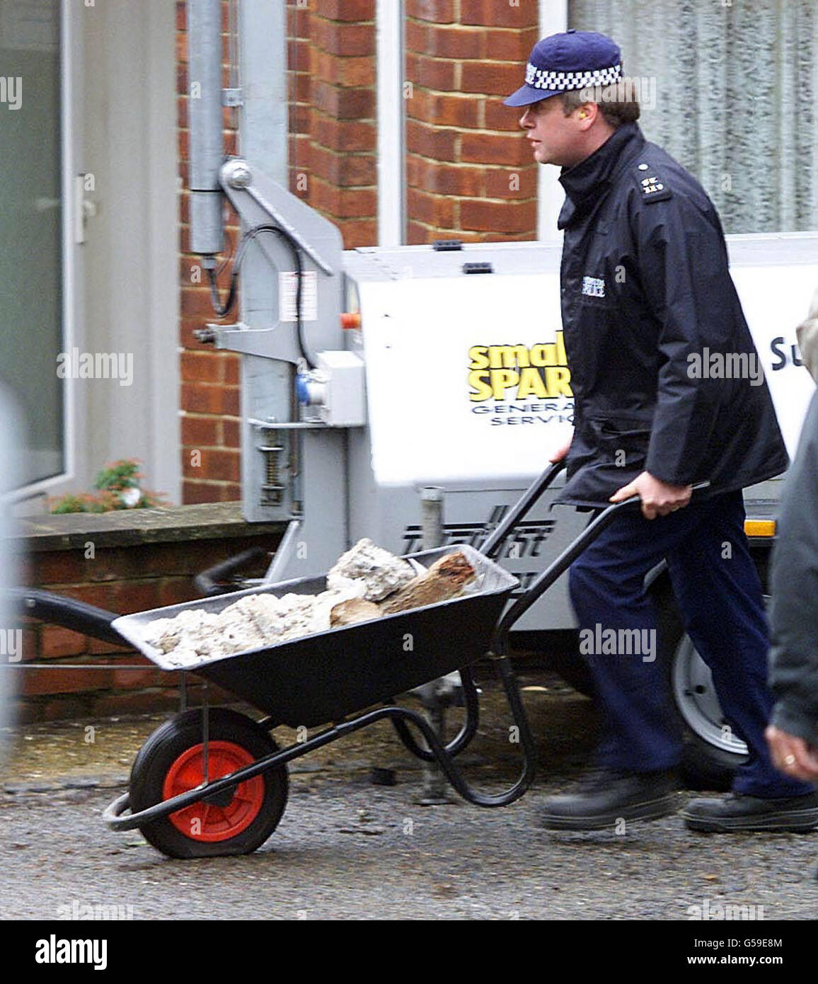 Brink's Officers Stock Photo