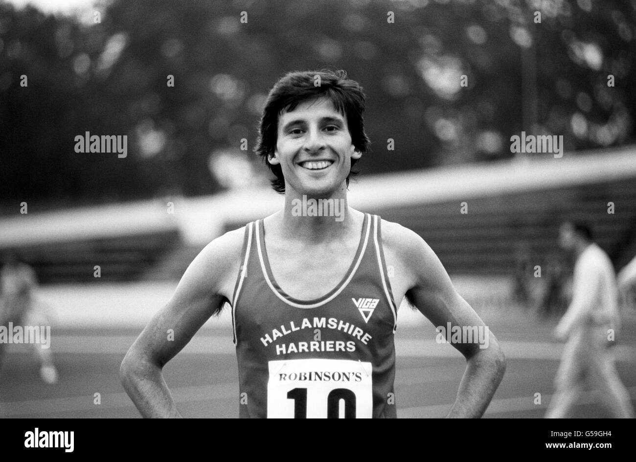 The 1500 metres gold medalist at the moscow olympic games hi-res stock ...