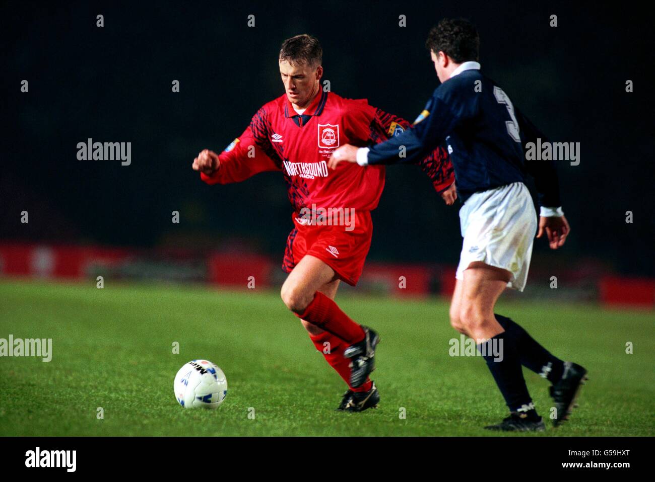 Scottish Coca Cola Cup Final Stock Photo