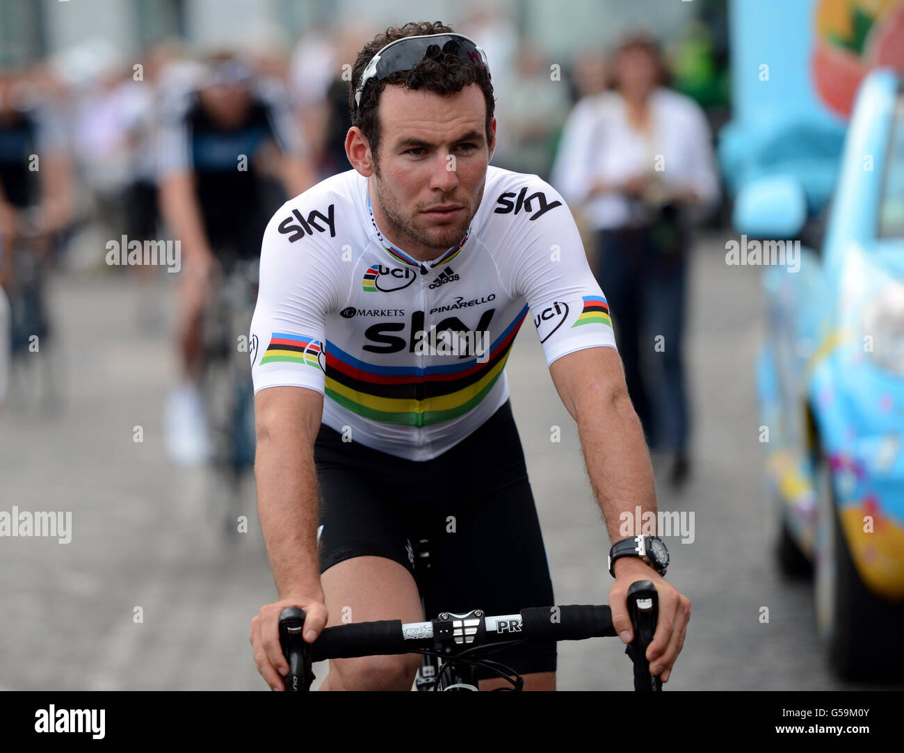 Cycling - Tour de France - Team Presentations Stock Photo - Alamy