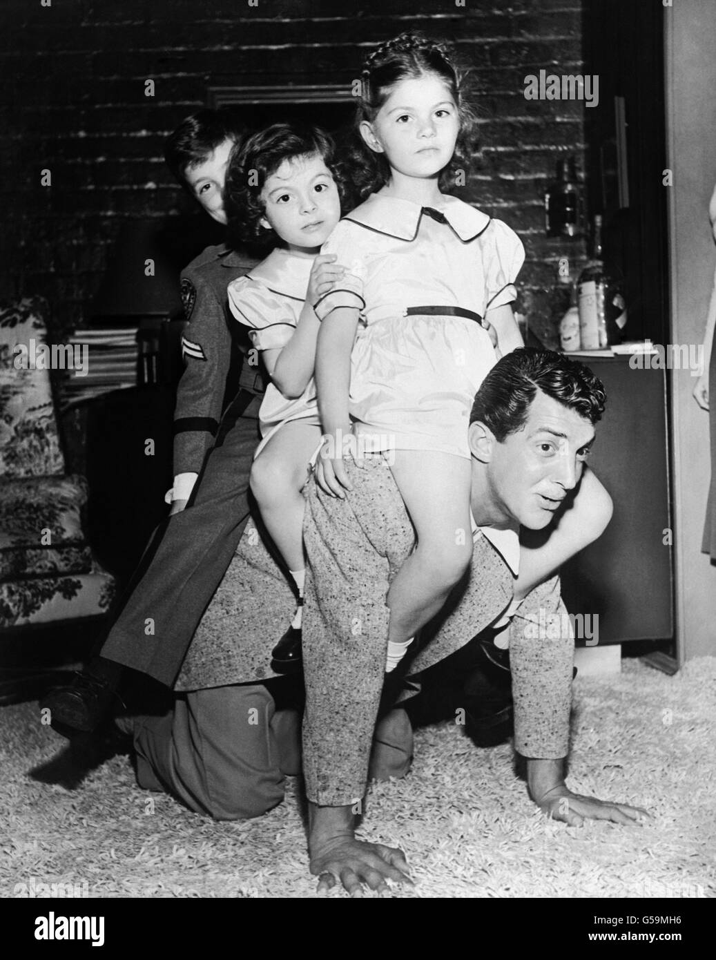 Entertainment - Dean Martin and Family - Hollywood, Los Angeles Stock Photo  - Alamy