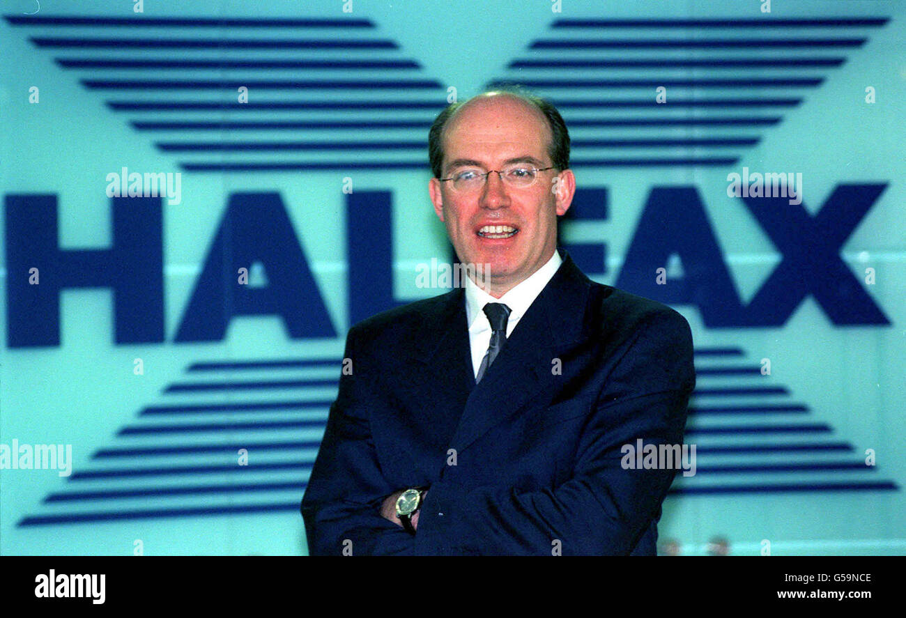 Halifax chief executive Crosby Stock Photo Alamy