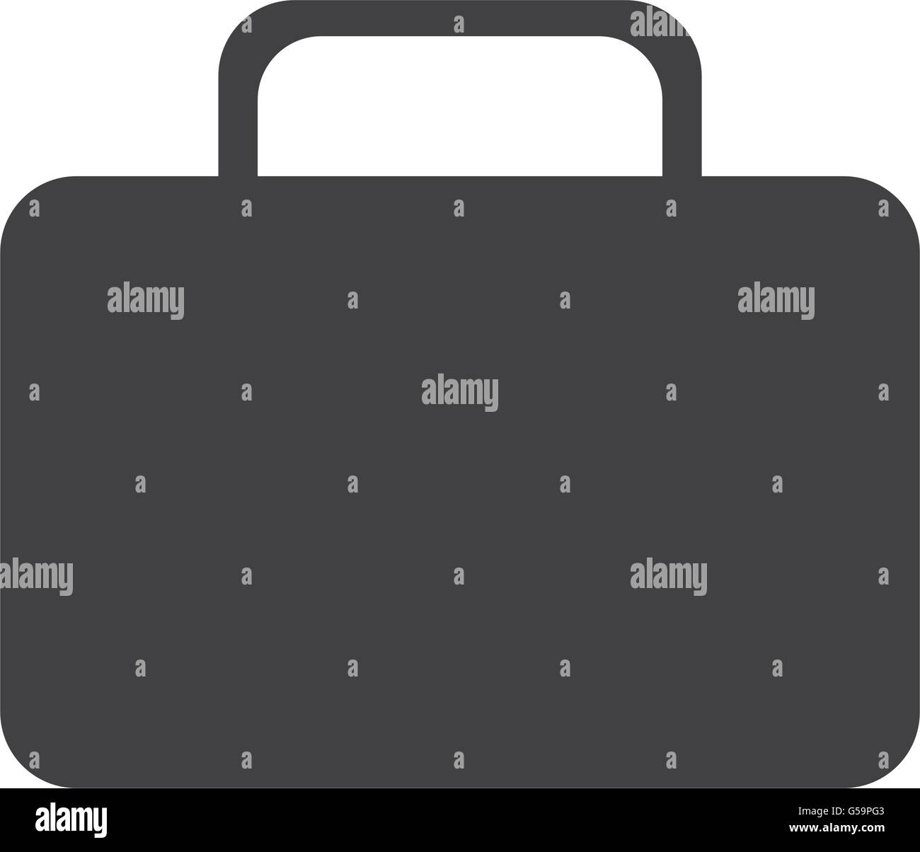 black suitcase front view,vector graphic Stock Vector Image & Art Alamy