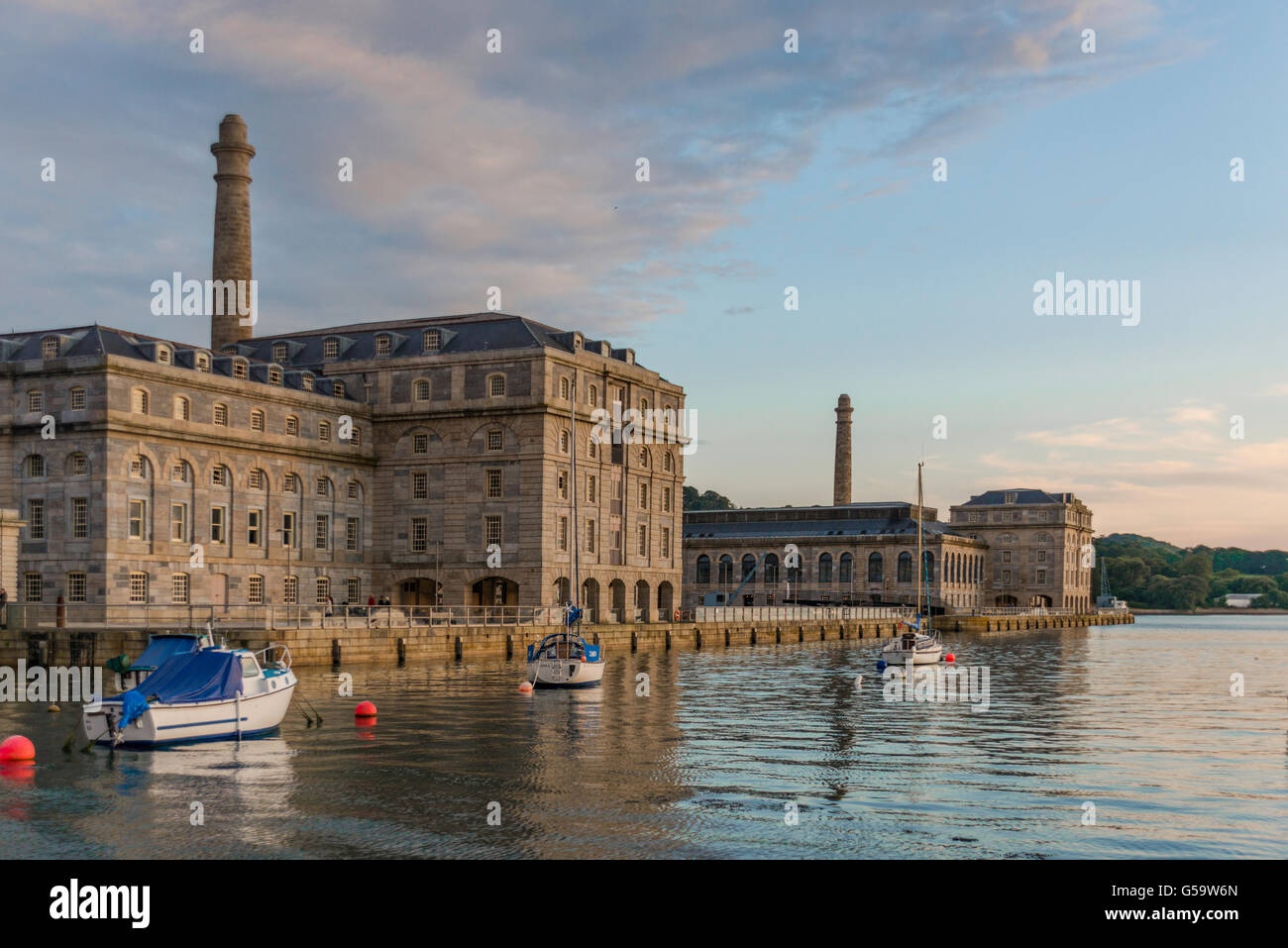 Royal William Yard Plymouth Stock Photo Alamy