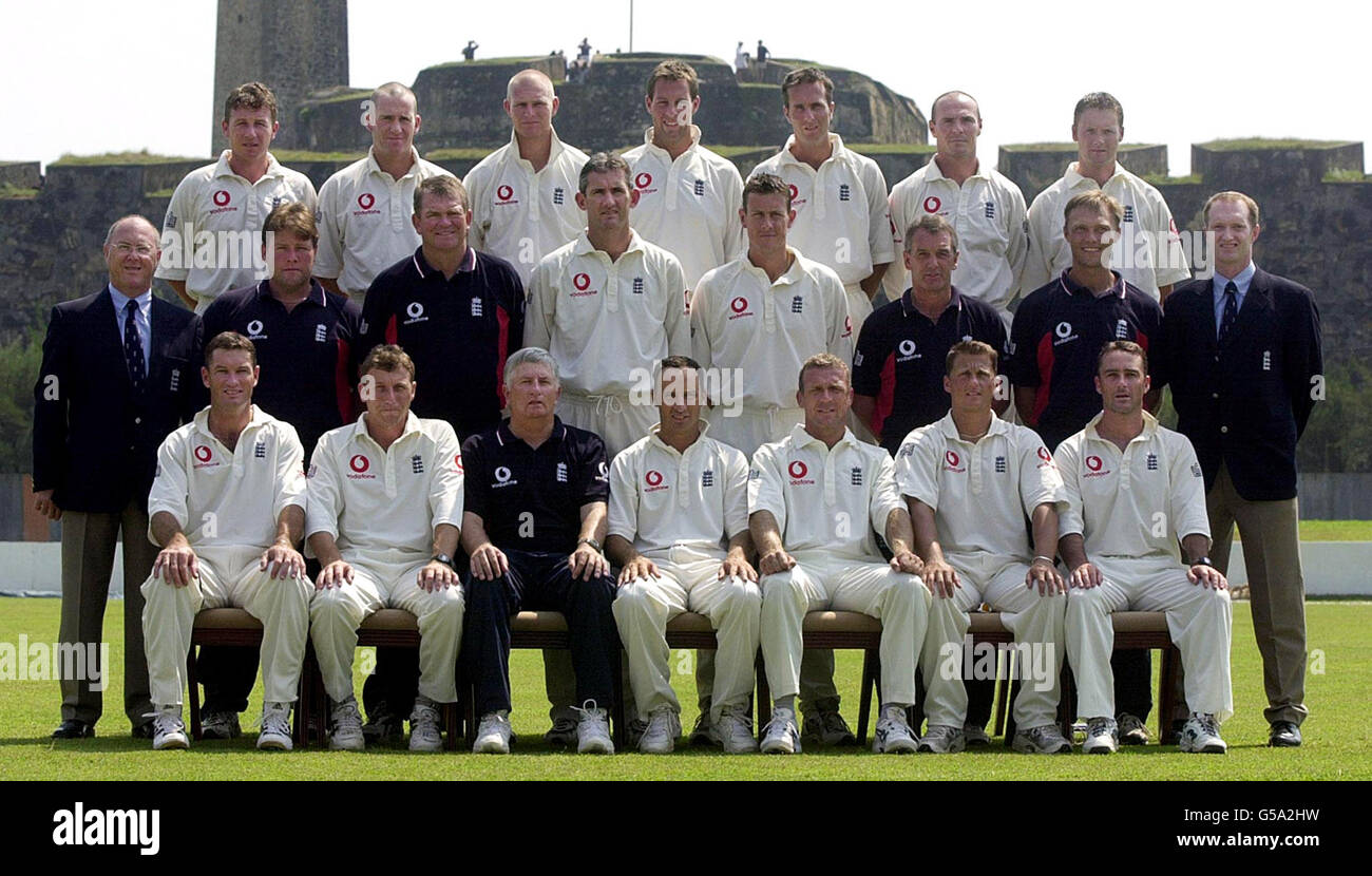Sri Lanka England cricket team Stock Photo Alamy