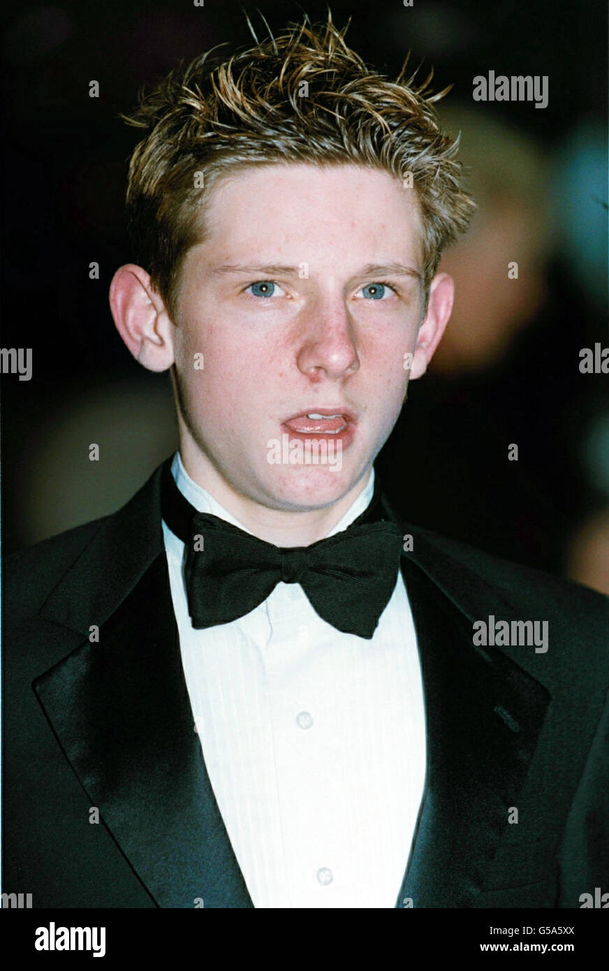Billy Elliott actor Jamie Bell during The Orange British Academy Film Awards at the Odeon in London's Leicester Square. The ceremony has been brought forward several weeks from previous years to give it a more prominent position in the film calendar. Stock Photo