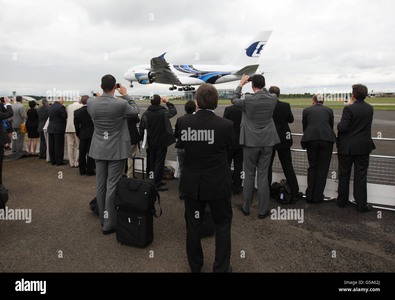 Farnborough International Airshow Stock Photo Alamy