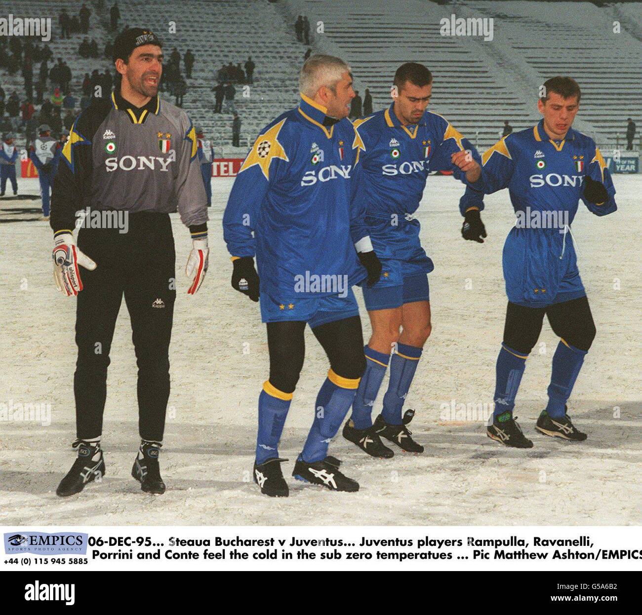 UEFA Champions League - Steaua Bucharest v Junentus Stock Photo - Alamy