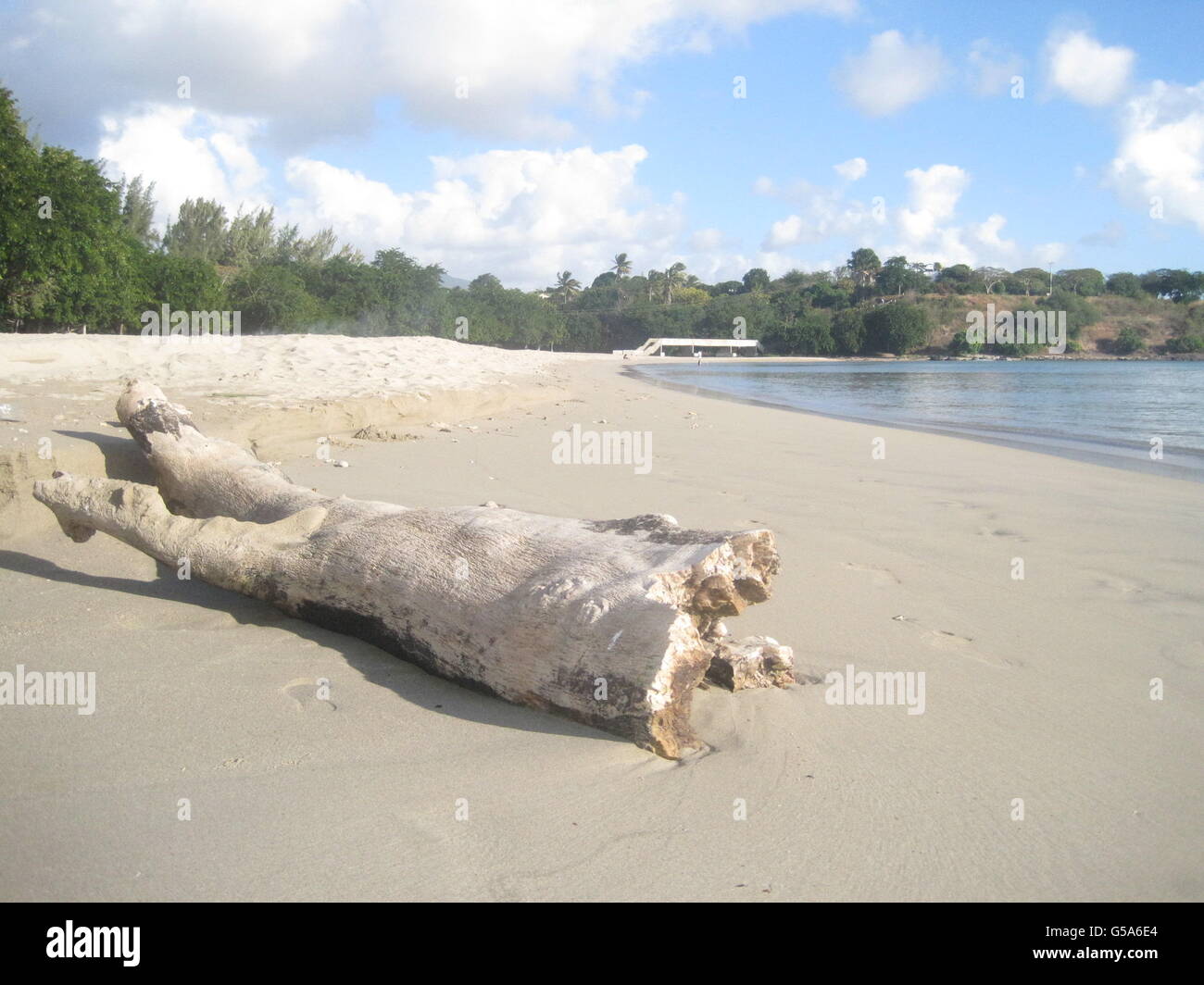 The beach in the Terre Rouge area of Mauritius Stock Photo Alamy