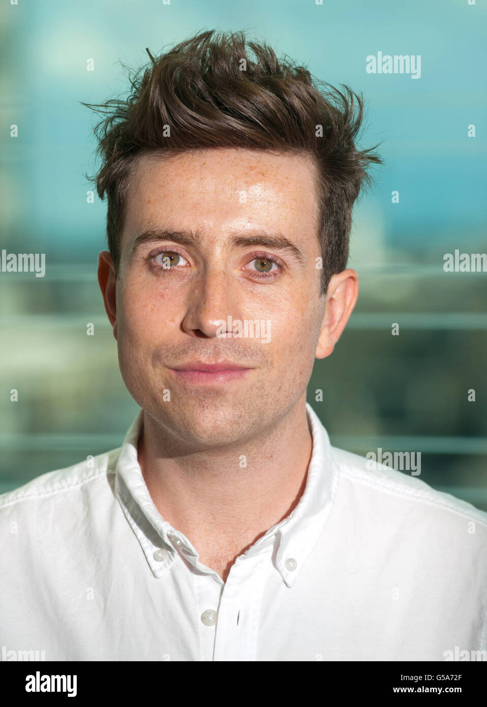 Broadcaster Nick Grimshaw, who has been named as the new host of the