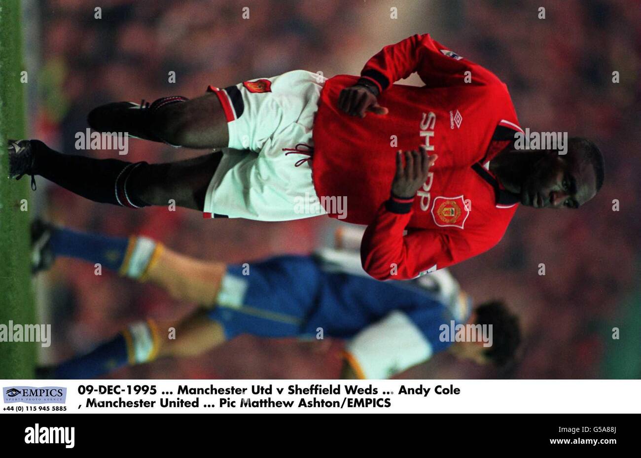 Premier League Manchester United v Sheffield Wednesday Stock Photo