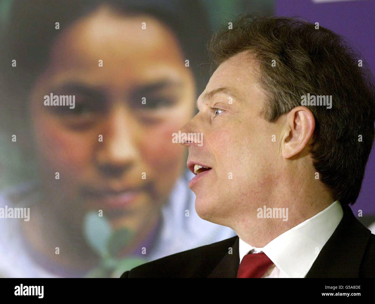 London Tony Blair environment conference Stock Photo - Alamy