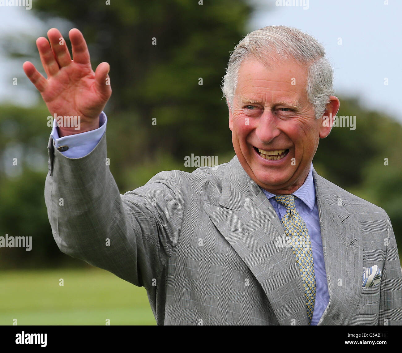 Royal visit to channel islands hi-res stock photography and images - Alamy