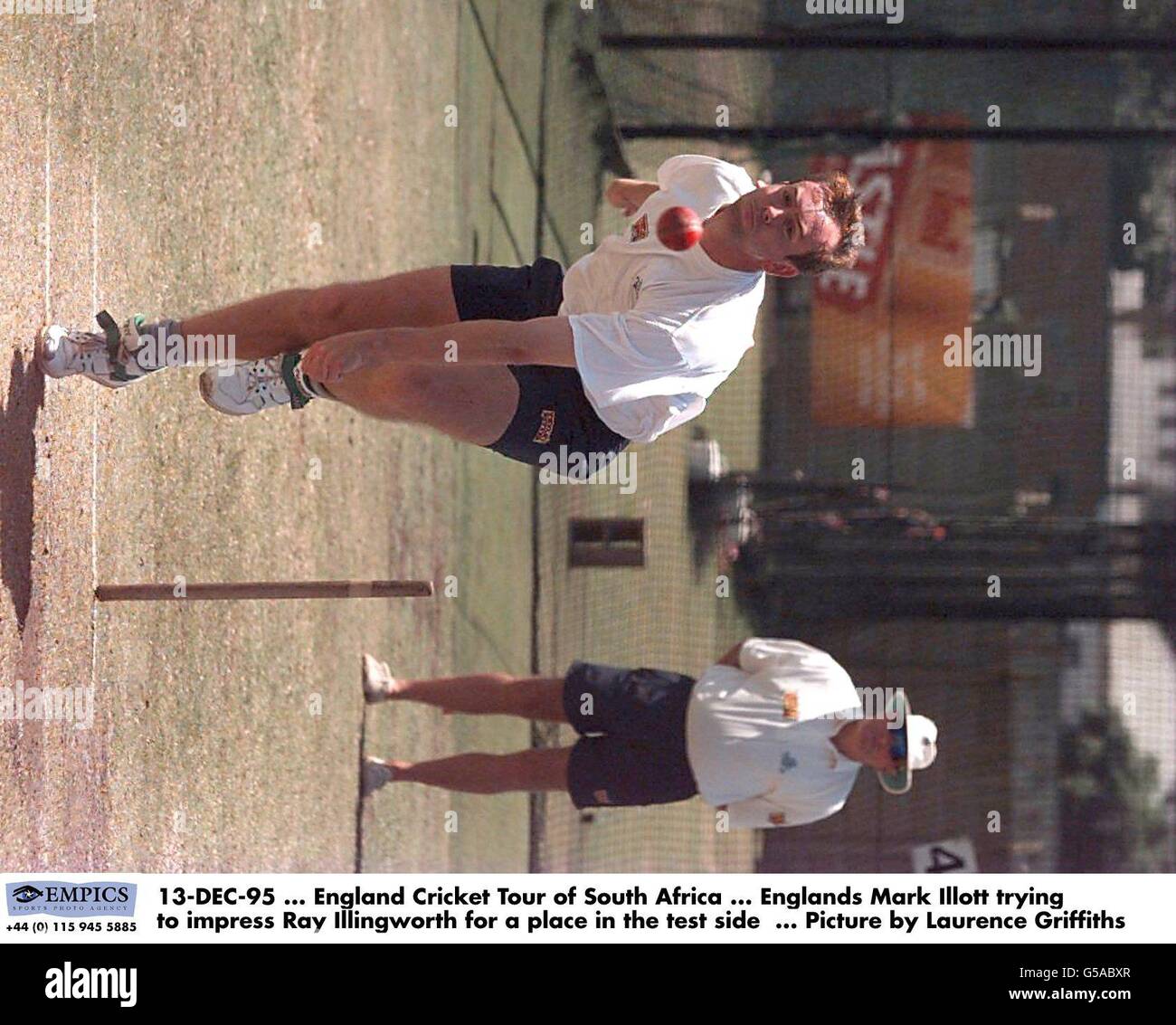 England Cricket Tour of South Africa Stock Photo Alamy