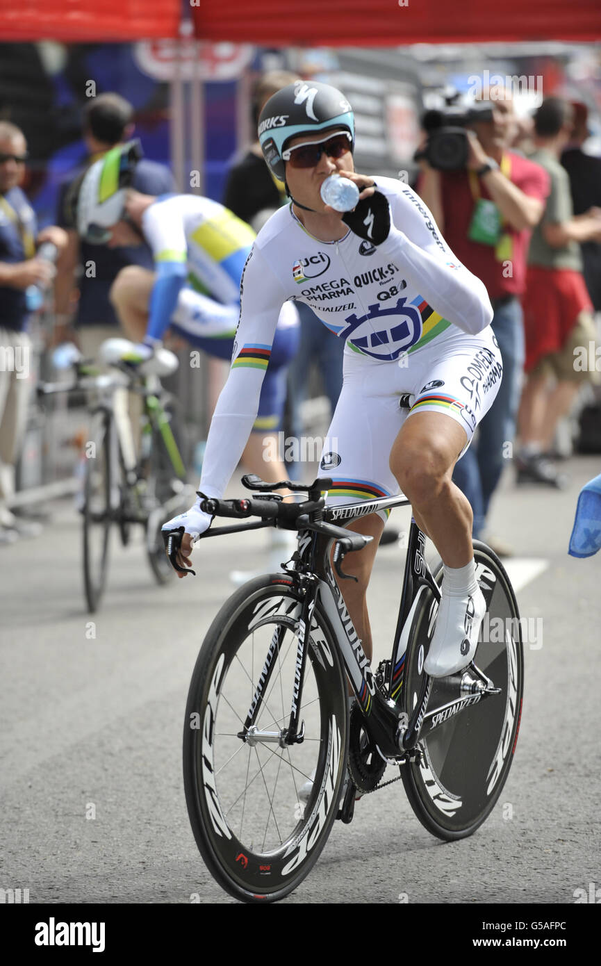 Cycling - 2012 Tour de France - Prologue Stage - Liege Stock Photo
