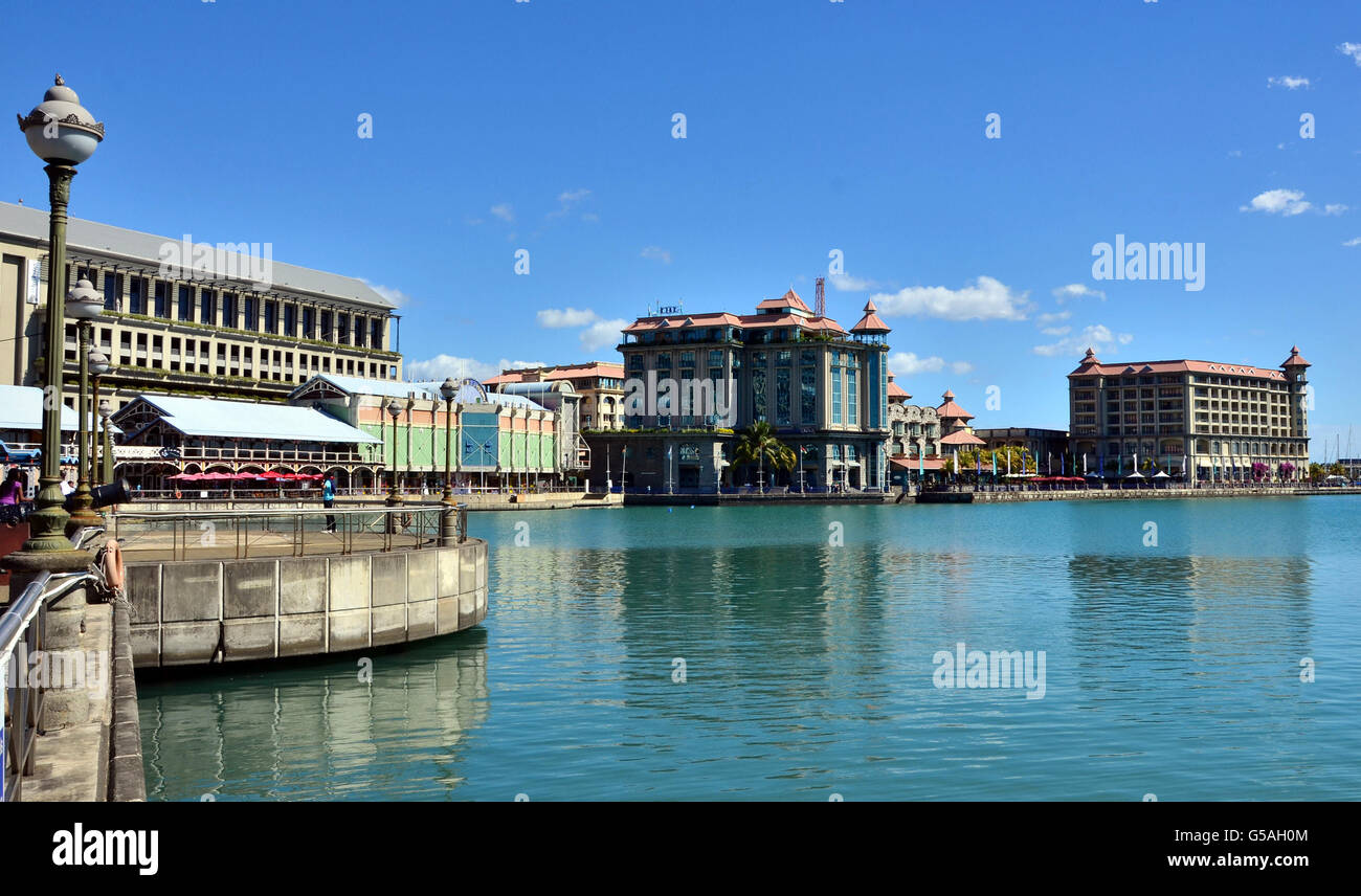 A general view of Harbour front, Port Louis, Mauritius Stock Photo Alamy