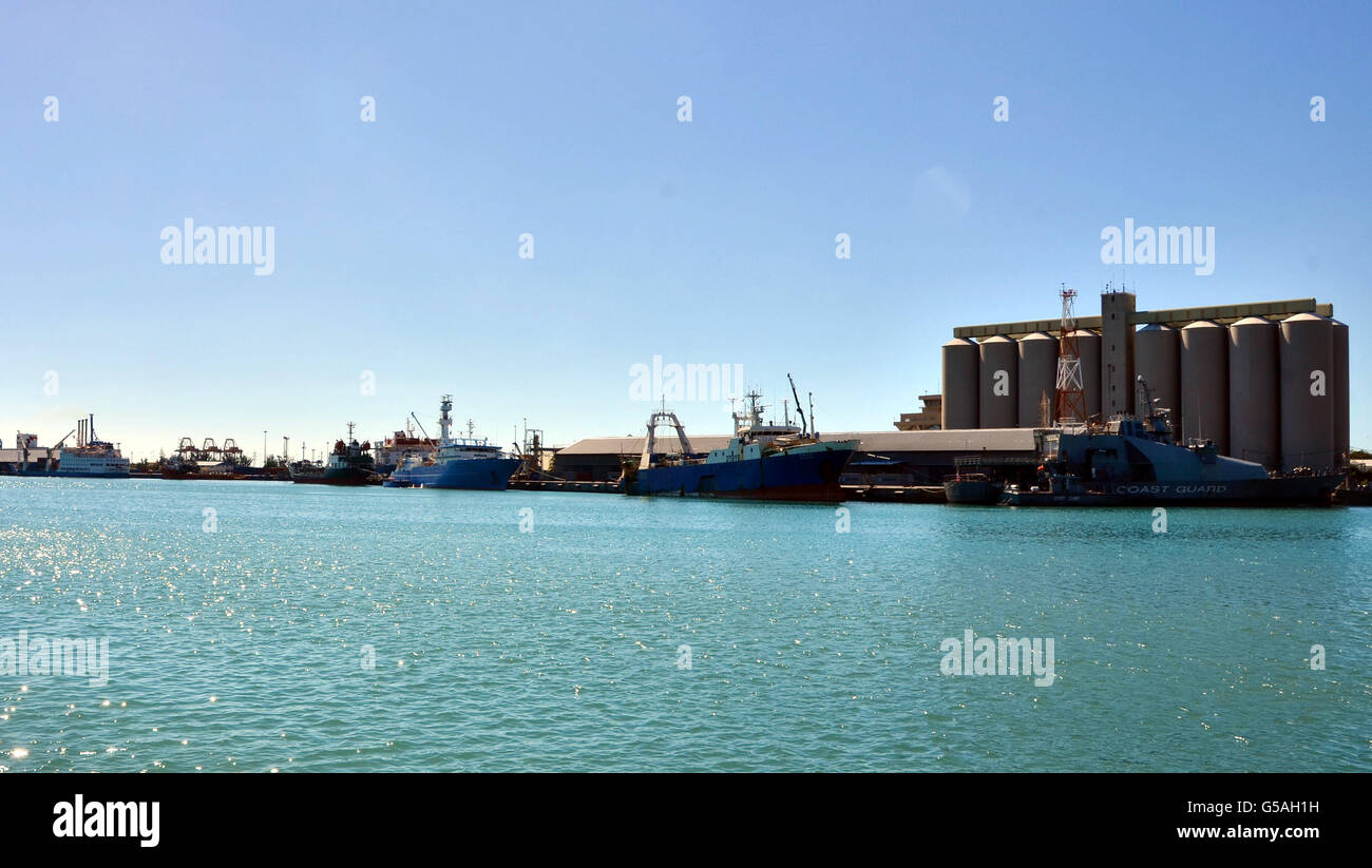 The harbour in Port Louis, Mauritius Stock Photo Alamy