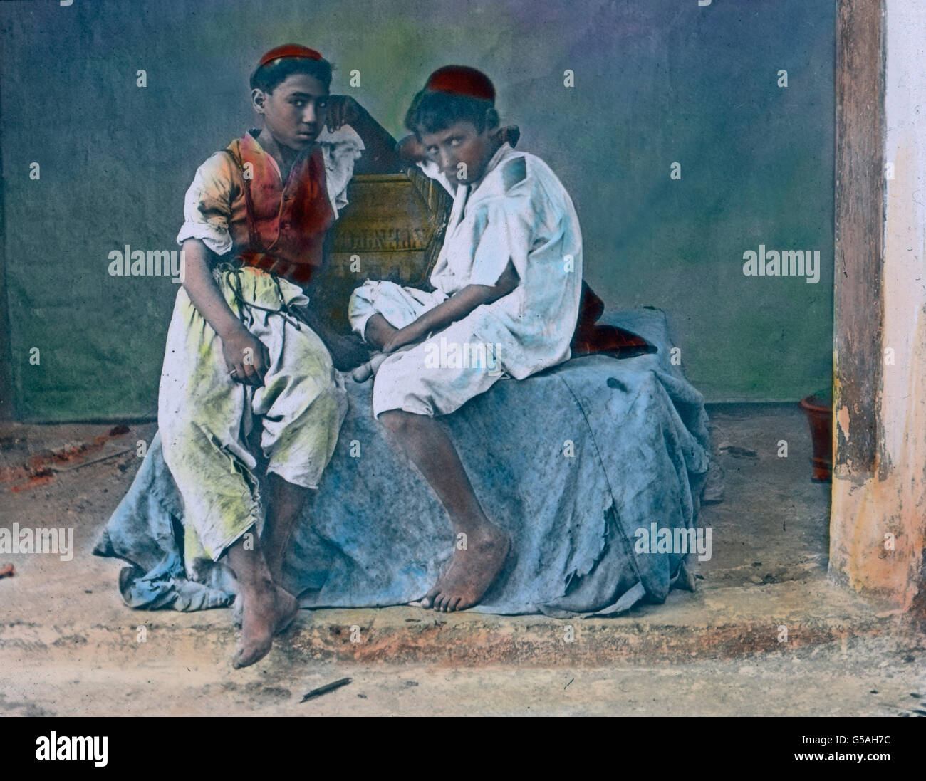 Jüdische Jungen. Marokko, Morocco, Africa, Northern, Maghreb Stock Photo -  Alamy
