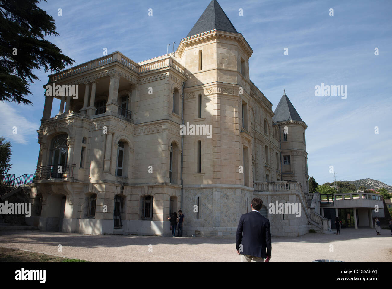 Château de La Buzine,Marseille Stock Photo