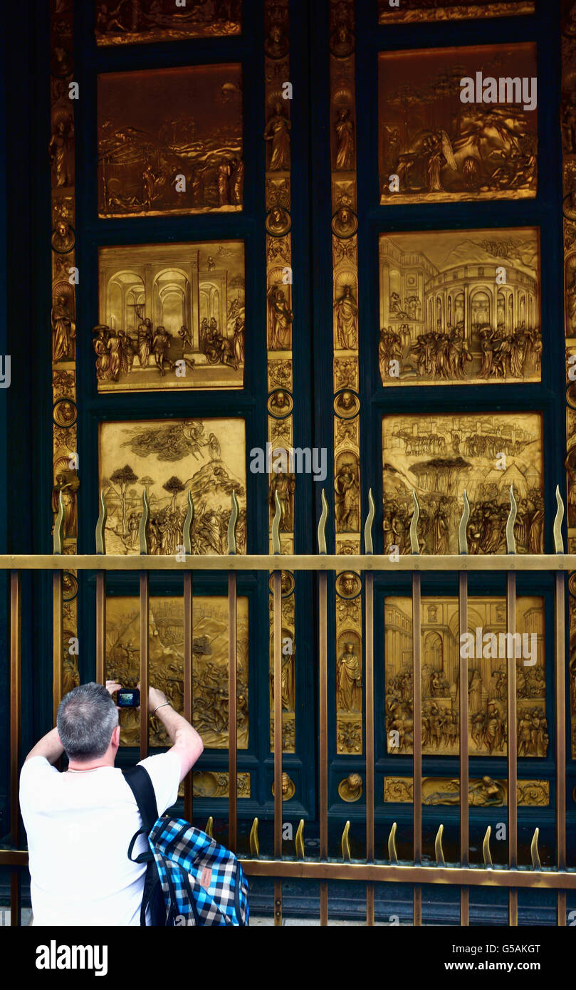 Florence Baptistery East Doors Or Gates Of Paradise By