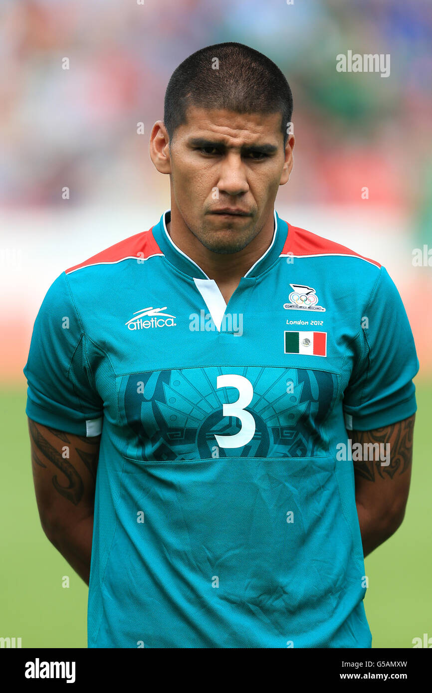 Soccer - Under 23 International Friendly - Japan v Mexico - City Ground. Carlos Salcido, Mexico Stock Photo