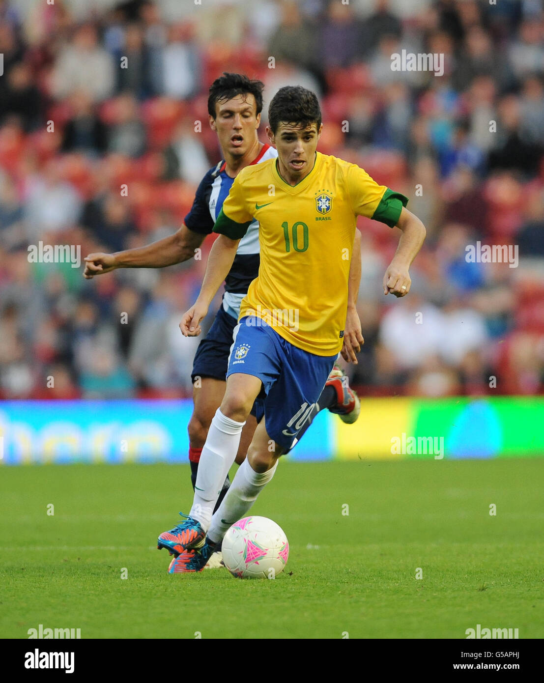 Olympics Olympic Warm Up match Great Britain v Brazil Riverside