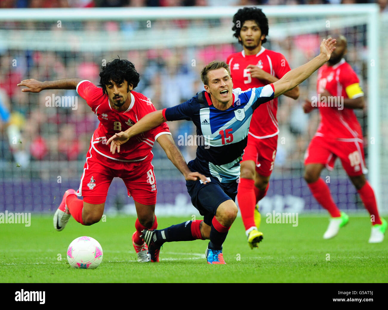 London Olympic Games Day 2. UAE's Hamdan AlKamali and Great Britain